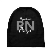 Registered Nurse Rn Emergency Room Nurse Sweatshir Baby Beanies | Artistshot