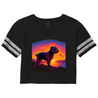 Retro Aesthetic Glen Of Imaal Terrier Dog 72 Scorecard Crop Tee | Artistshot