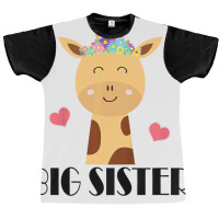 Kids Big Sister Giraffe Big Sis T Shirt Graphic T-shirt | Artistshot