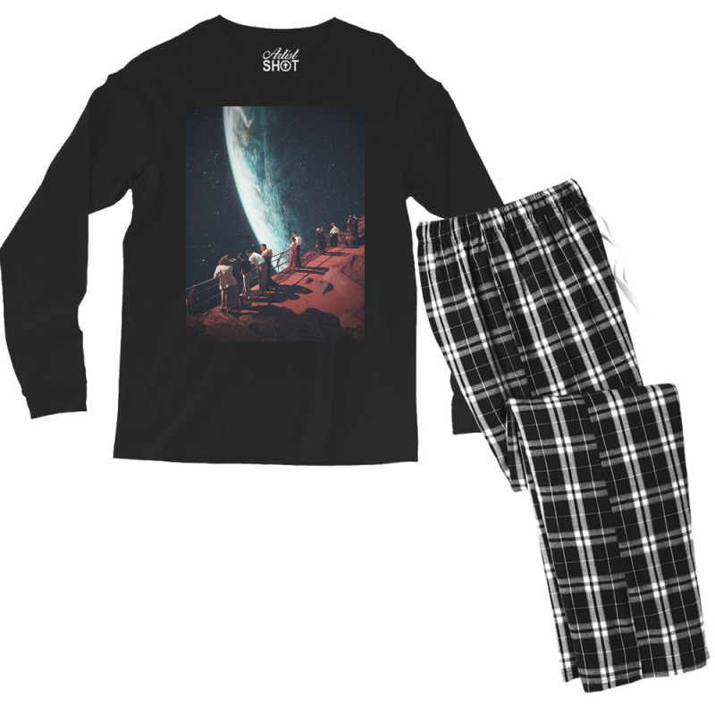 Missing The Ones We Left Behind Men's Long Sleeve Pajama Set by robertramirez | Artistshot