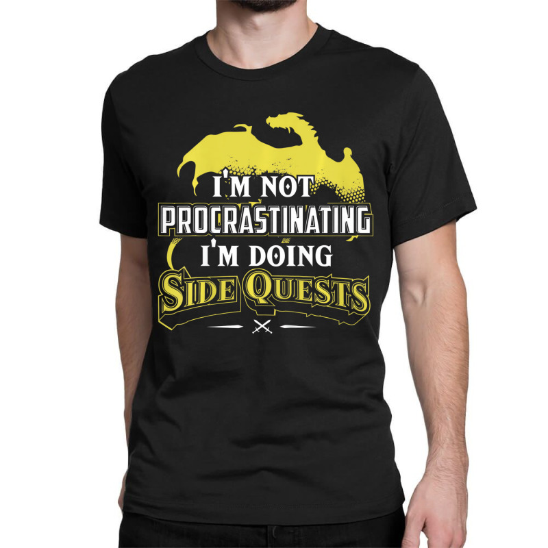 Kids I'm Not Procrastinating I'm Doing Side Quests Classic T-shirt | Artistshot