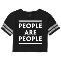 Womens People Are People V Neck T Shirt Scorecard Crop Tee | Artistshot