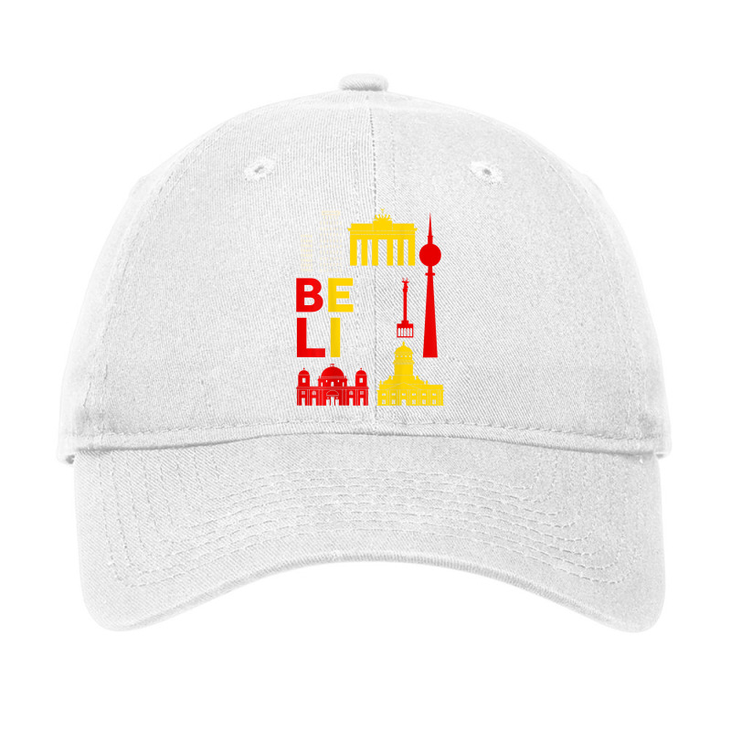 Backprint Berlin Capital Of Germany T Shirt Adjustable Cap | Artistshot