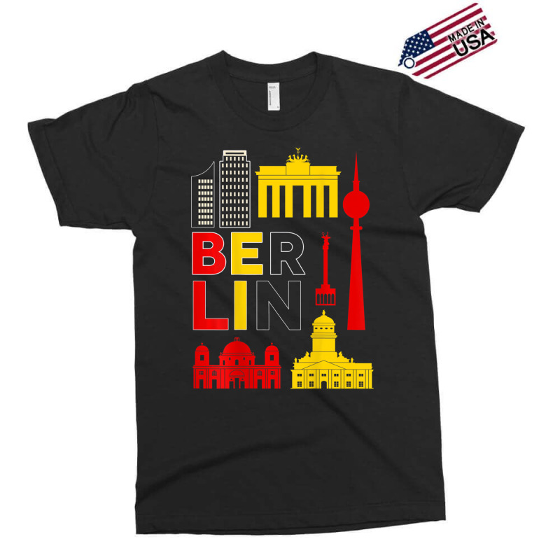 Backprint Berlin Capital Of Germany T Shirt Exclusive T-shirt | Artistshot