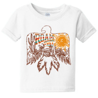 Roam Free Native American Indian Thunderbird Symbo Baby Tee | Artistshot