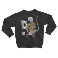 Monkey In The Mirror Toddler Sweatshirt | Artistshot