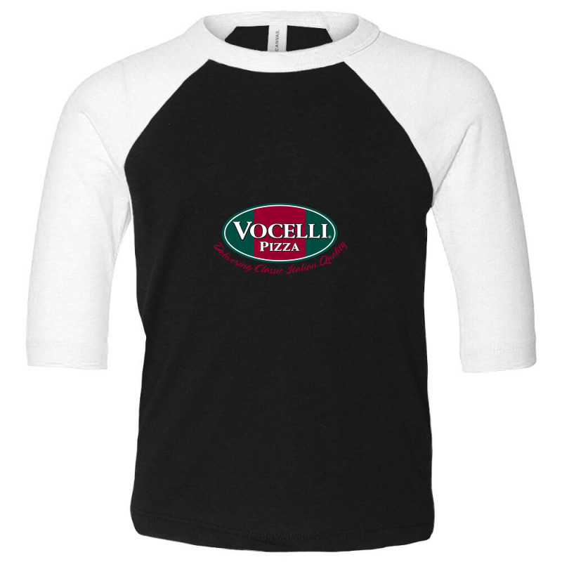 Vocelli Pizza Toddler 3/4 Sleeve Tee by cobra | Artistshot