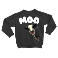 Funny Cow Design For Men Women Cow Farmer Dairy Fa Toddler Sweatshirt | Artistshot