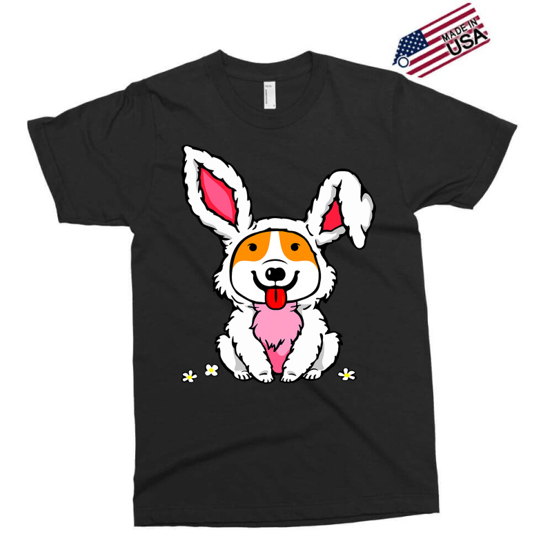 Cute Corgi Easter Bunny Costume Kids Design Exclusive T-shirt | Artistshot