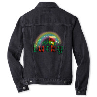 Lucky Irish Colors Men Denim Jacket | Artistshot