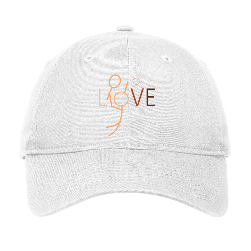 Love Tennis Black History Month Blm Melanin Sport Adjustable Cap by scrabeck | Artistshot