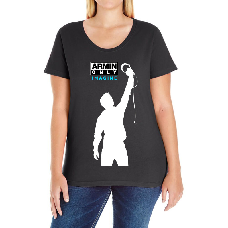 Armin Van Buuren Imagine Tour 2022 Ladies Curvy T-Shirt by zirdunzard | Artistshot