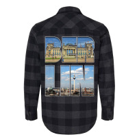 Berlin Germany Cityscape Travel Visitor Traveler T Flannel Shirt | Artistshot