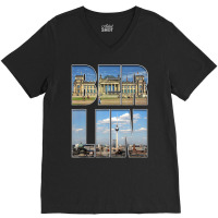 Berlin Germany Cityscape Travel Visitor Traveler T V-neck Tee | Artistshot