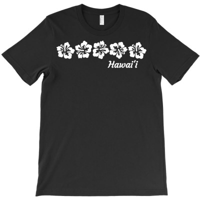 Hawaii Hibiscus Flower Hawaiian T Shirt T-shirt Designed By Luan Truong