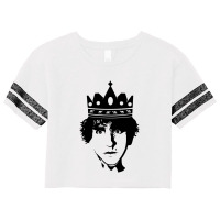 Cool Silhouette Design King Of Hell Light Shirt Scorecard Crop Tee | Artistshot