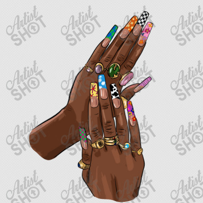 Black Woman Nails Digital Art By Hra Design Shop - Artistshot