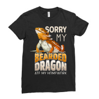 Sorry My Bearded Dragon Ate My Homework Teacher St Ladies Fitted T-shirt | Artistshot