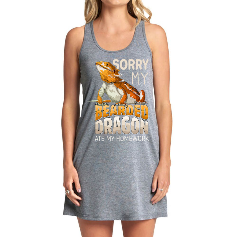 Sorry My Bearded Dragon Ate My Homework Teacher St Tank Dress by spreesgomez | Artistshot