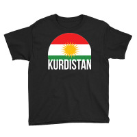 Kurdistan Kurds Syria Iraq Gift   Turkey Flag For Youth Tee | Artistshot