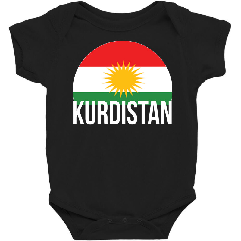 Kurdistan Kurds Syria Iraq Gift   Turkey Flag For Baby Bodysuit by ChuArt. | Artistshot