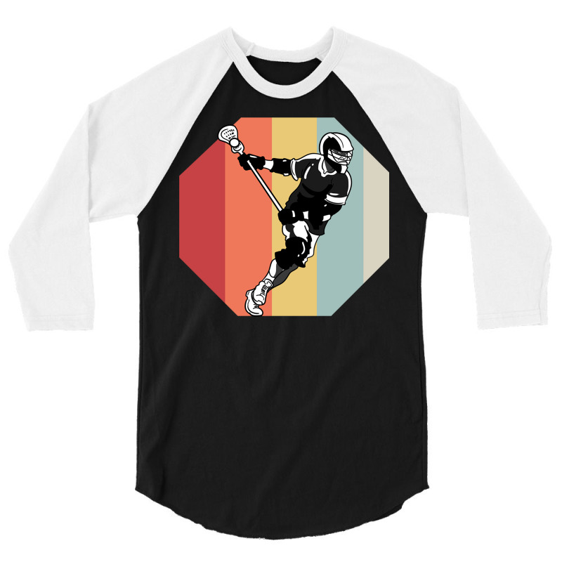 Lacrosse Bat Ball (12) 3/4 Sleeve Shirt by ChuArt. | Artistshot