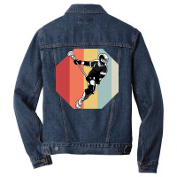 Lacrosse Bat Ball (12) Men Denim Jacket | Artistshot