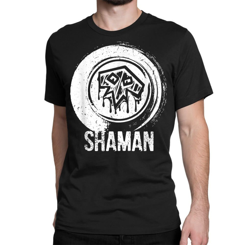 Wow Shaman Role Playing Gamer T Shirt Classic T-shirt by sudhirka | Artistshot