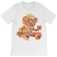 Killer Teddy Bear Lazy Halloween Costume Scary Mon T-shirt | Artistshot