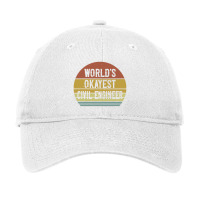 Civil Engineers  World's Okayest Civil Engi Adjustable Cap | Artistshot