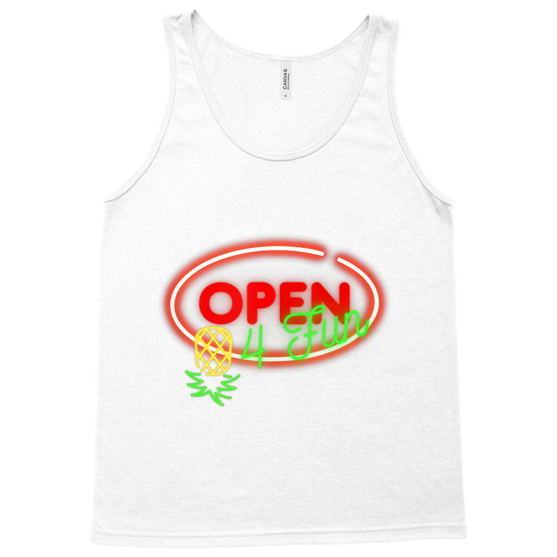 Party Mode Upside Down Pineapple Swinger Vanilla S Tank Top | Artistshot