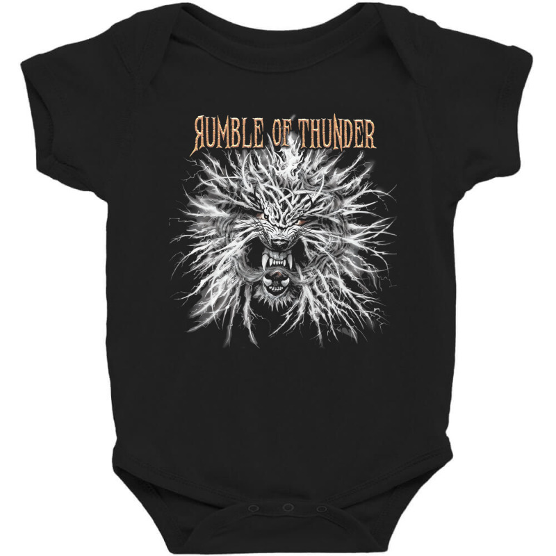 The Hu   Rumble Of Thunder Album Art T Shirt Baby Bodysuit | Artistshot