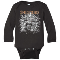 The Hu   Rumble Of Thunder Album Art T Shirt Long Sleeve Baby Bodysuit | Artistshot