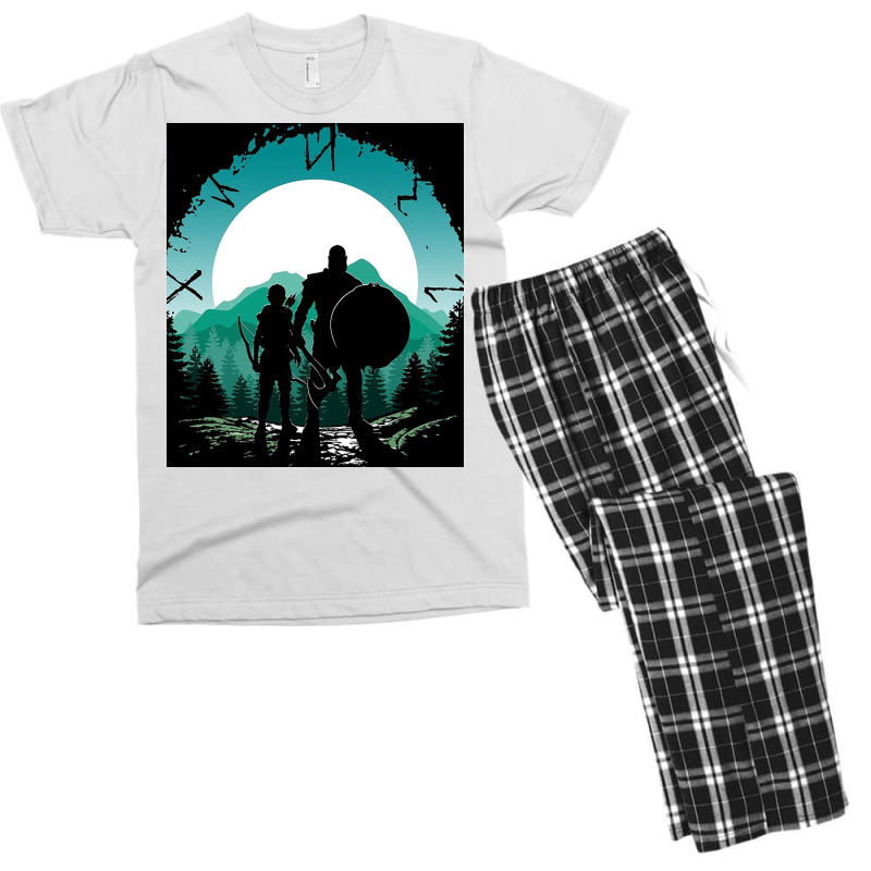 Kratos And Son Men's T-shirt Pajama Set | Artistshot