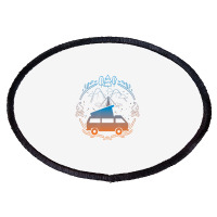 Van Life Design   Vanagon Van Bus Dipper Campfire Oval Patch | Artistshot