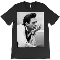 Johnny Cash-thinking T-shirt | Artistshot