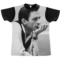 Johnny Cash-thinking Graphic T-shirt | Artistshot