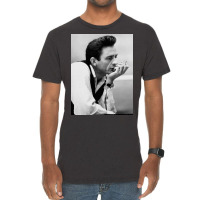 Johnny Cash-thinking Vintage T-shirt | Artistshot