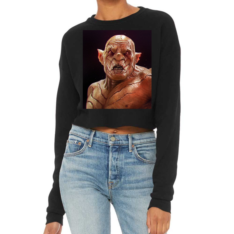 Azog Cropped Sweater by kalmahul | Artistshot