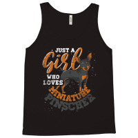 Just A Girl Who Loves Miniature Pinscher Dog Min P Tank Top | Artistshot