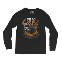 Just A Girl Who Loves Miniature Pinscher Dog Min P Long Sleeve Shirts | Artistshot