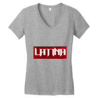 Certified Latina T Shirt Women's V-neck T-shirt | Artistshot