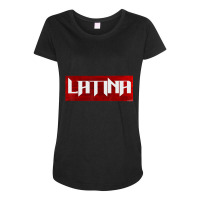 Certified Latina T Shirt Maternity Scoop Neck T-shirt | Artistshot