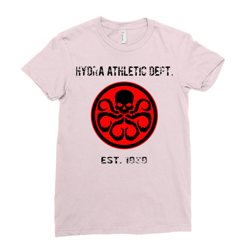 Hydra Athletic Department Ladies Fitted T-Shirt by hackelsodrulg | Artistshot