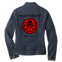 Hydra Athletic Department Ladies Denim Jacket | Artistshot