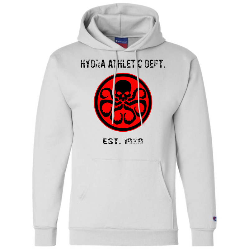 Hydra Athletic Department Champion Hoodie by hackelsodrulg | Artistshot