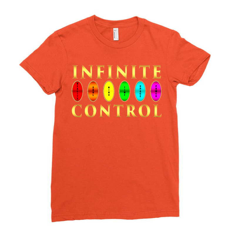 Infinite Control Ladies Fitted T-Shirt by arcarodrumerg | Artistshot