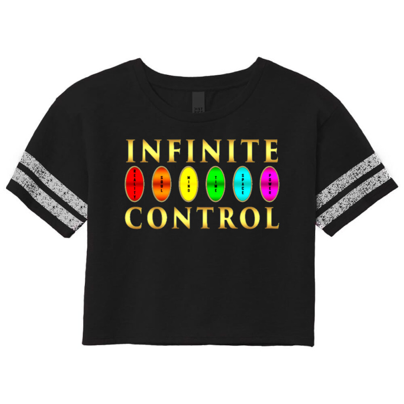 Infinite Control Scorecard Crop Tee by arcarodrumerg | Artistshot