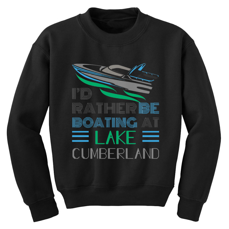 Ocean Boat  Pontoon Boating Youth Sweatshirt | Artistshot