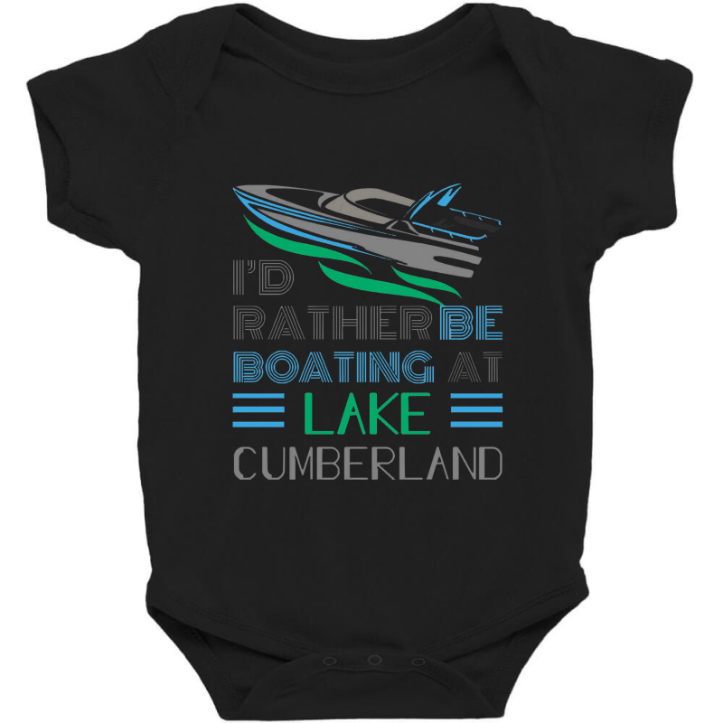 Ocean Boat  Pontoon Boating Baby Bodysuit | Artistshot